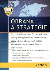 KŘÍŽ Zdeněk a Jana URBANOVSKÁ. Examining Armed Conflict: Theoretical Reflections on Selected Aspects. Cover Image