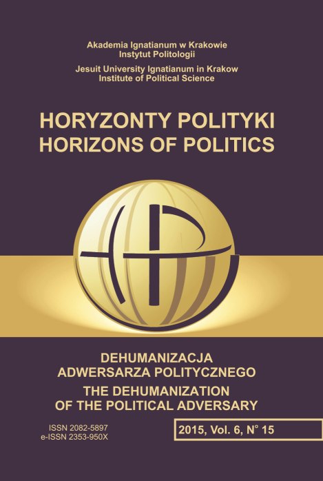 Od „oszołomów” do „zakonu PC”. Wizerunek medialny Porozumienia Centrum. Próba naszkicowania problemu