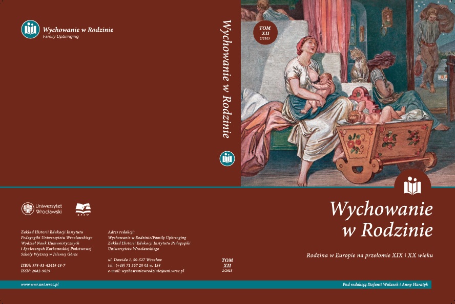 The role and functions of a family in Polish economists’ writings at the turn of the XIXth. century.