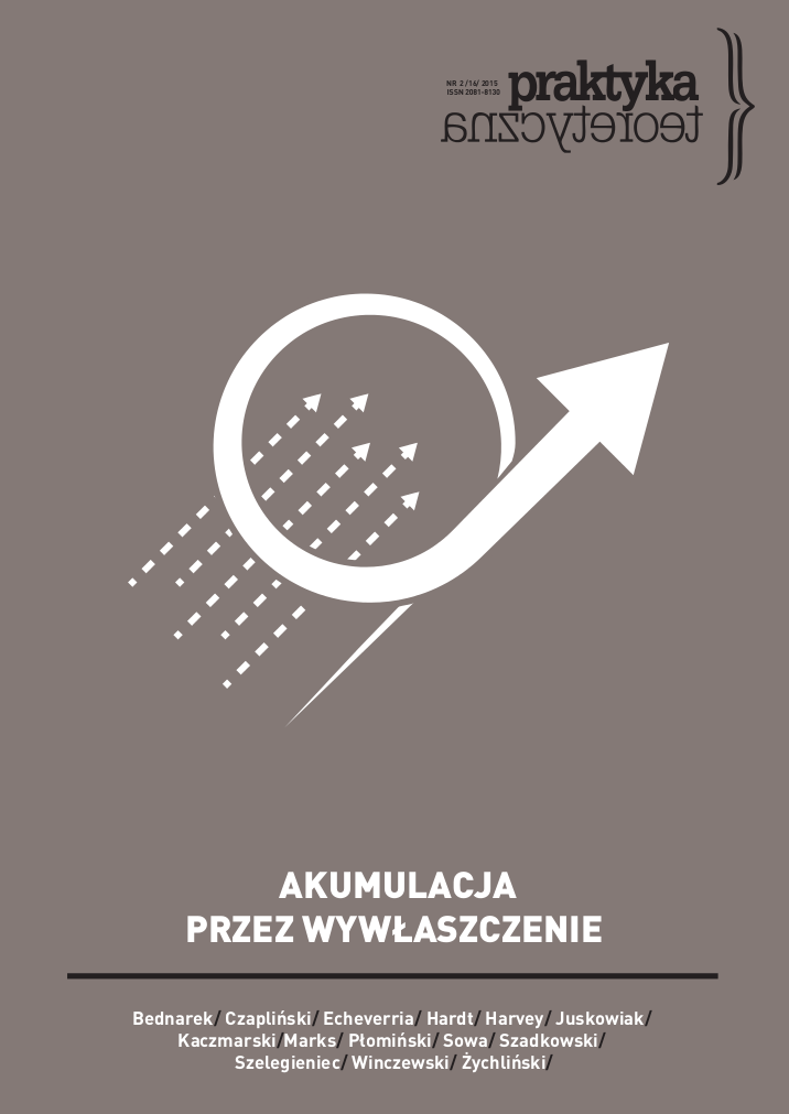 Dispossessing Urbanization: Urban Marxism in the Face of the Problem of Primitive Accumulation Cover Image