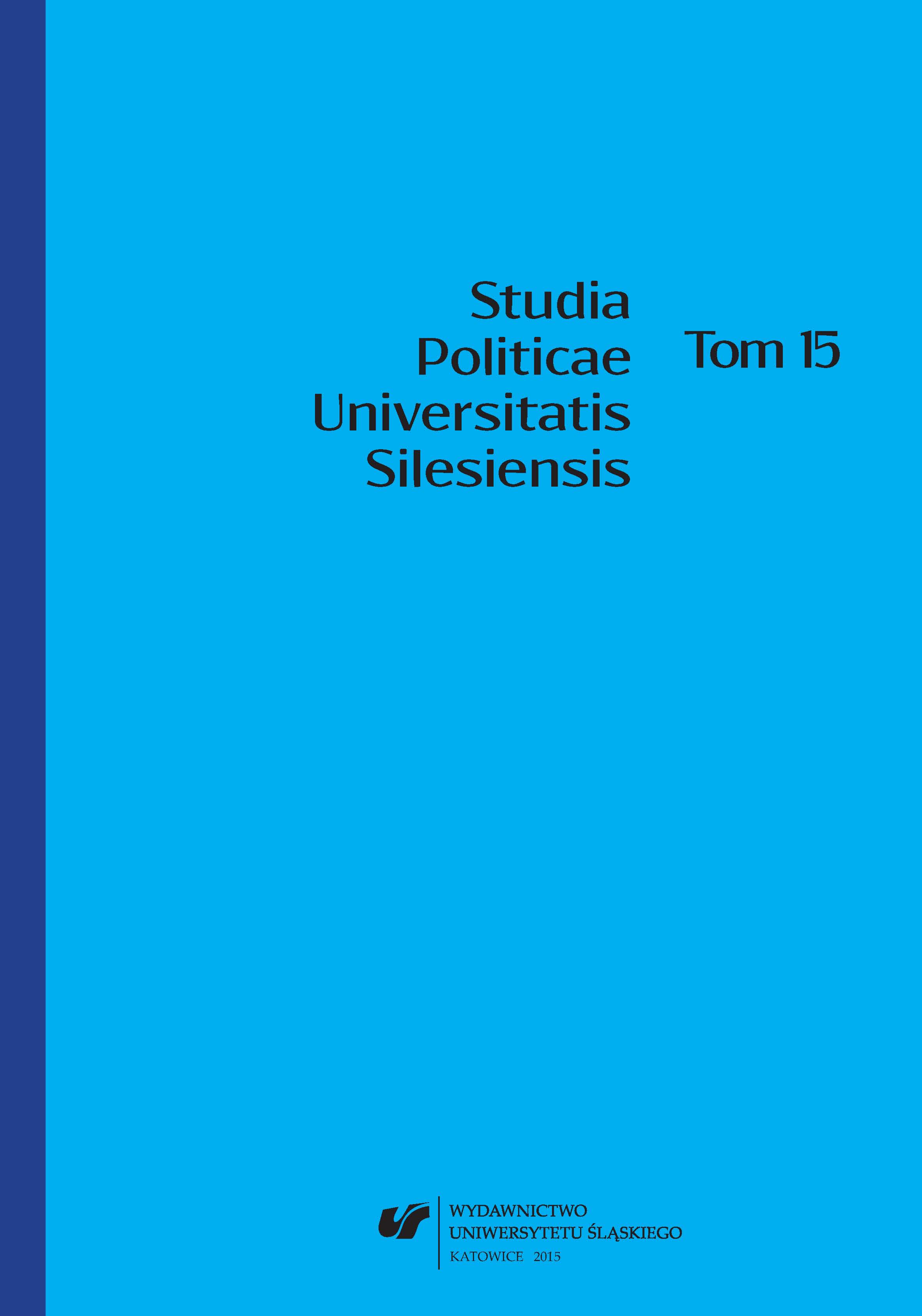 Republicans and Democrats on the process of judicalization of American politics. Analysis from the perspective of legalization of same-sex marriages Cover Image