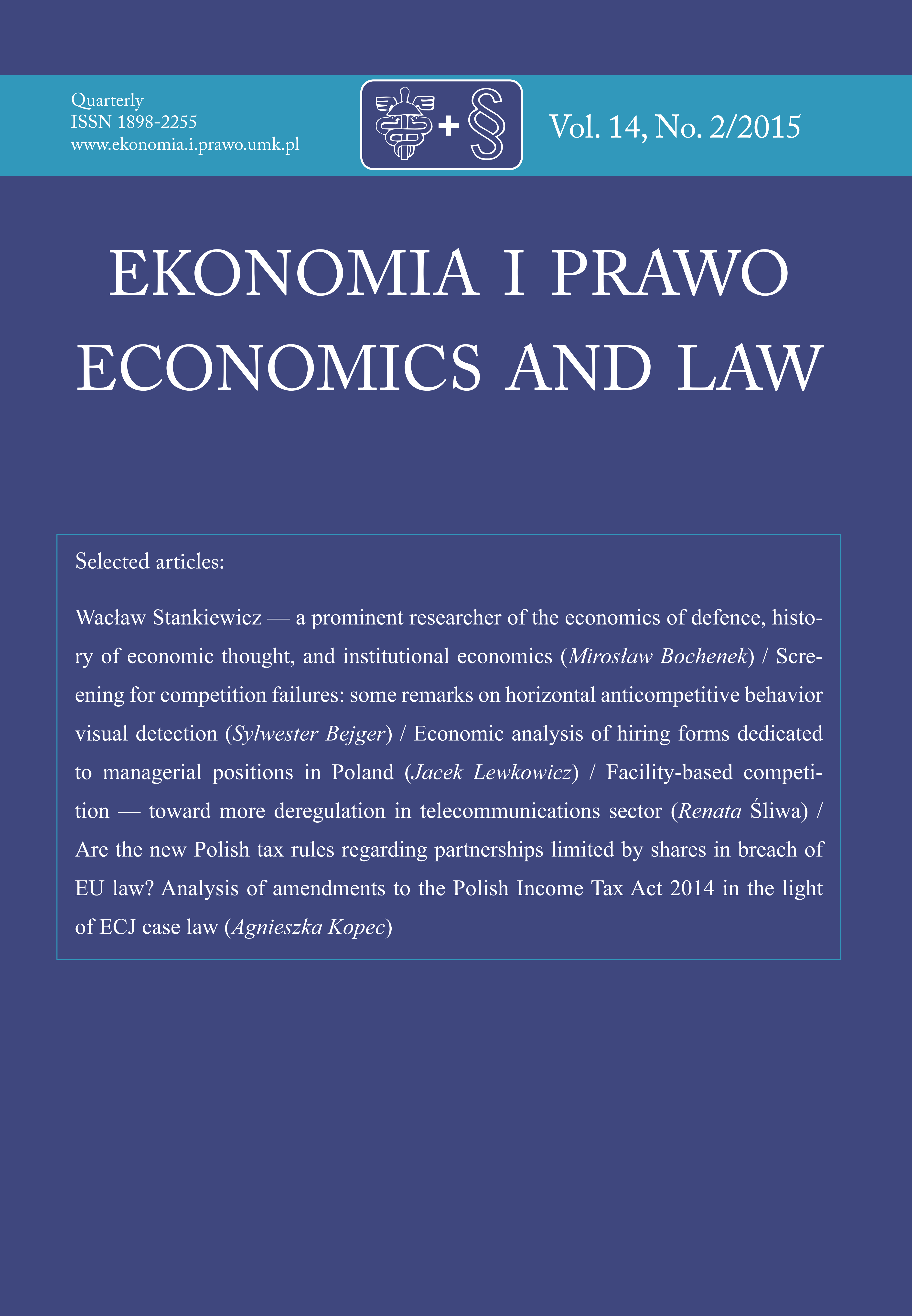 REPUTATION AND REGULATIONS AS MARKET AND NON-MARKET MECHANISMS TO REDUCE BIFURCATED RISK