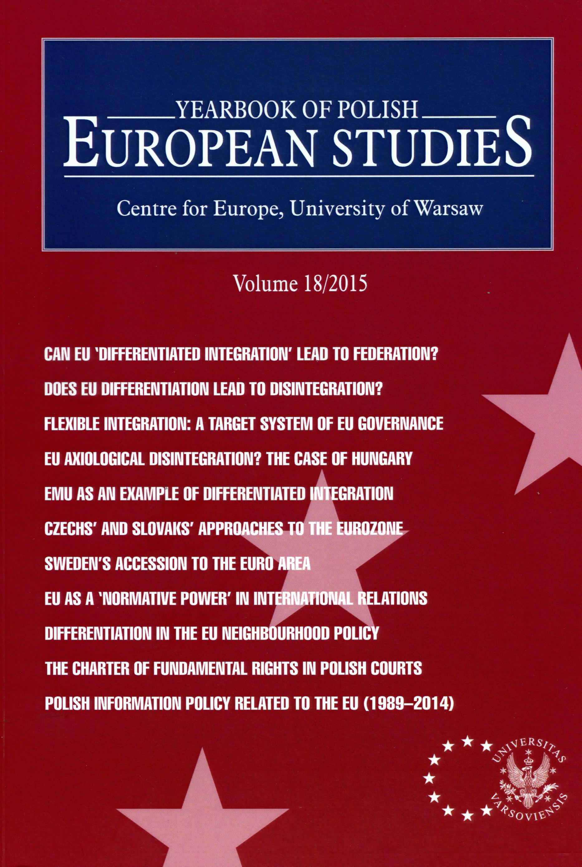 Can ‘Differentiated Integration’ Lead to a Federation
in Europe? Cover Image
