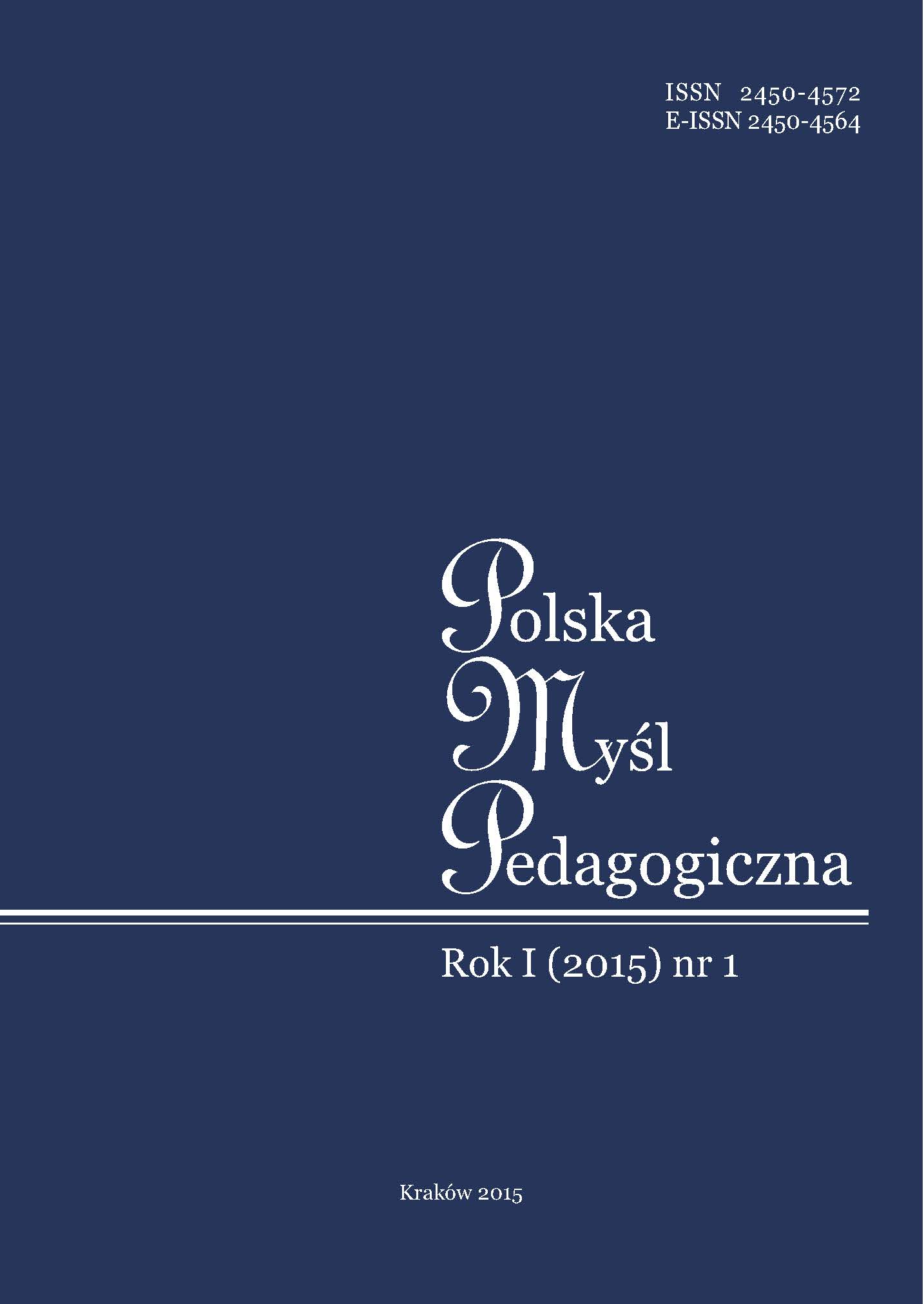 Creating libraries as educational support activities aimed at the restoration of the independence of the Republic (Rzeczpospolita) Cover Image