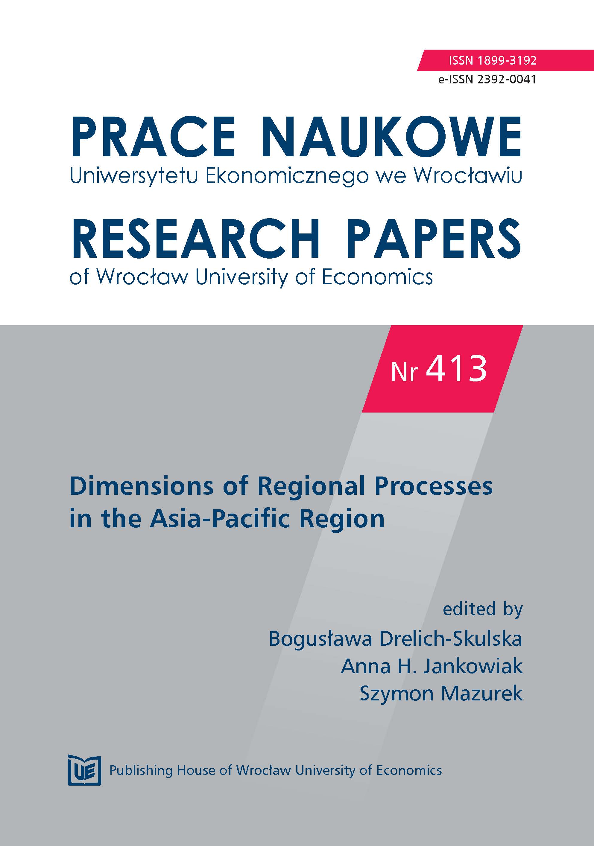 The synchronization of business cycles in East Asia and Pacific Region. A network approach Cover Image