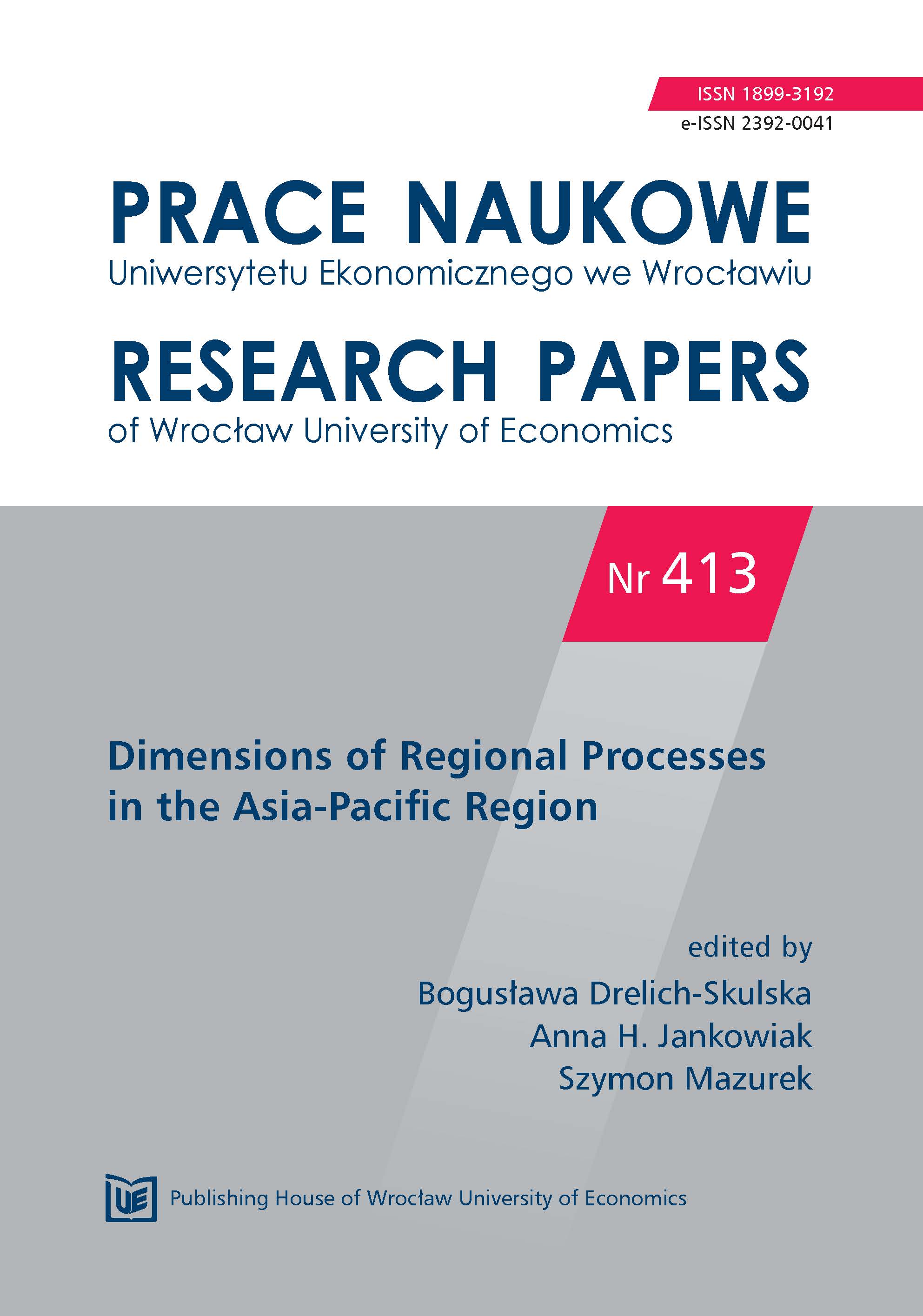 Natural disasters and gross capital formation in Southeastern Asia Cover Image