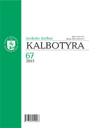 Evidential adverbials in Lithuanian: a corpus-based study Cover Image