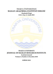 TURKEY-BULGARIA RELATIONS IN THE PERIOD OF JUSTICE AND DEVELOPMENT PARTY (2002-2015) Cover Image