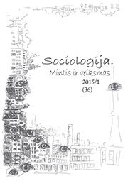 Towards a phenomenologically grounded understanding of social theory. Cover Image