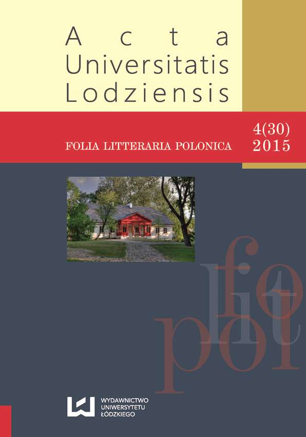 “On rotting eggs, swallow nests and lacquered ducks” – culinary topics in Łódź press 1949–1956 Cover Image