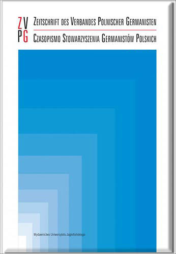 Reaction compounds and argument inheritance - a German-Polish comparison. Cover Image