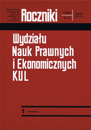 The principles of guilt – remarks on the background of the Polish penal code Cover Image