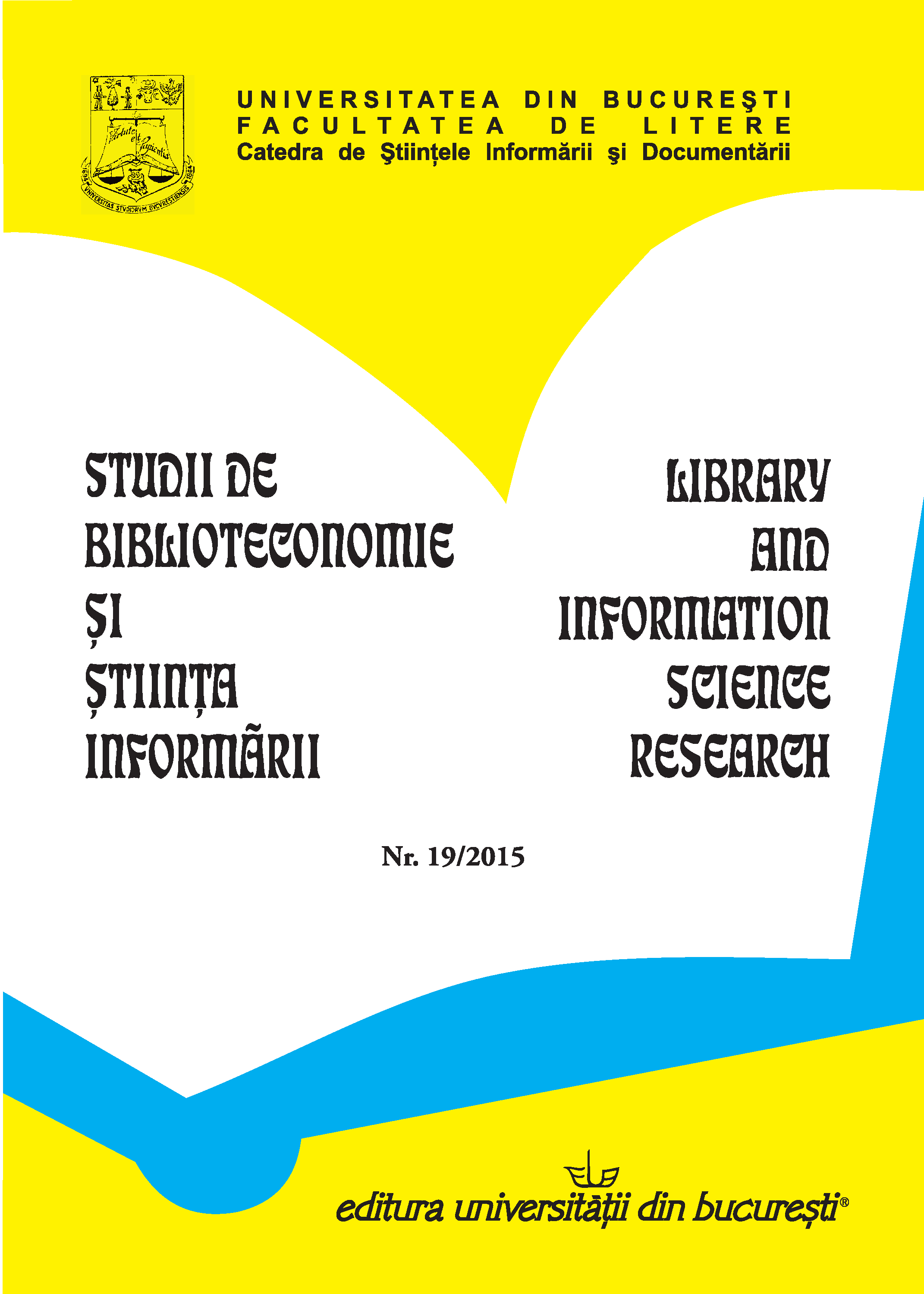 Library Science Education at the University of Oradea –an unfulfilled challenge Cover Image