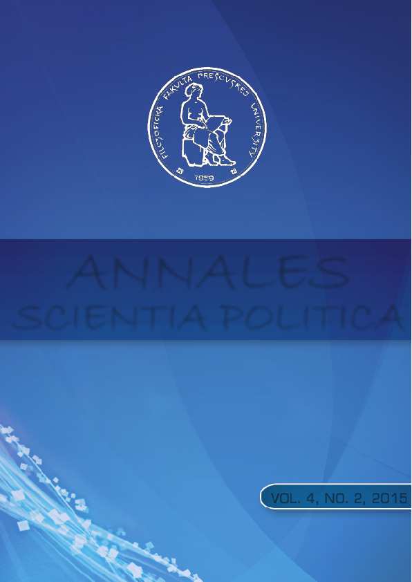 Creation of Social Policies at the Level of Regional Government - Excursion
into the Theoretical Foundations Cover Image
