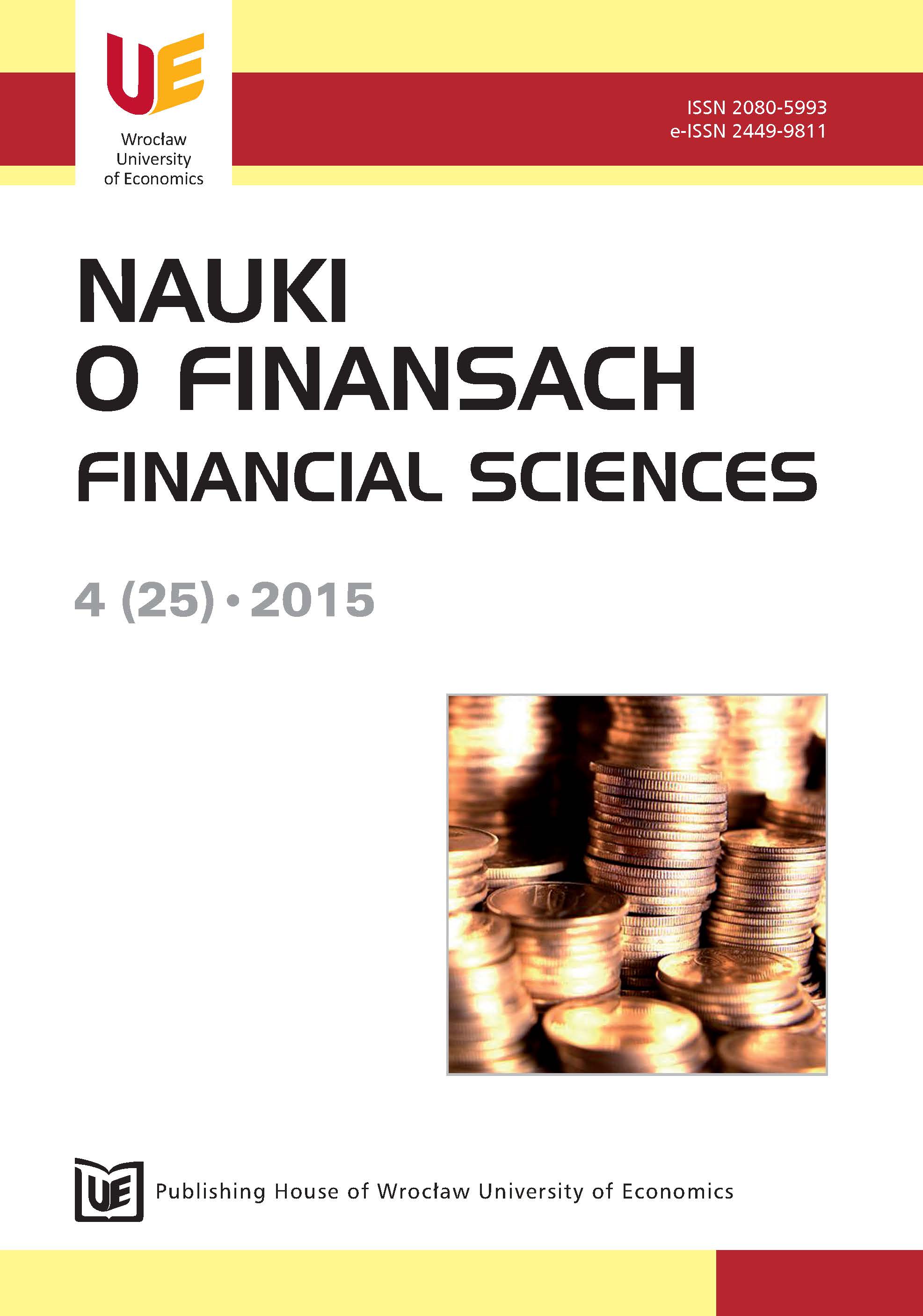 Categorization of instruments used in turnaround processes under conditions of financial distress Cover Image