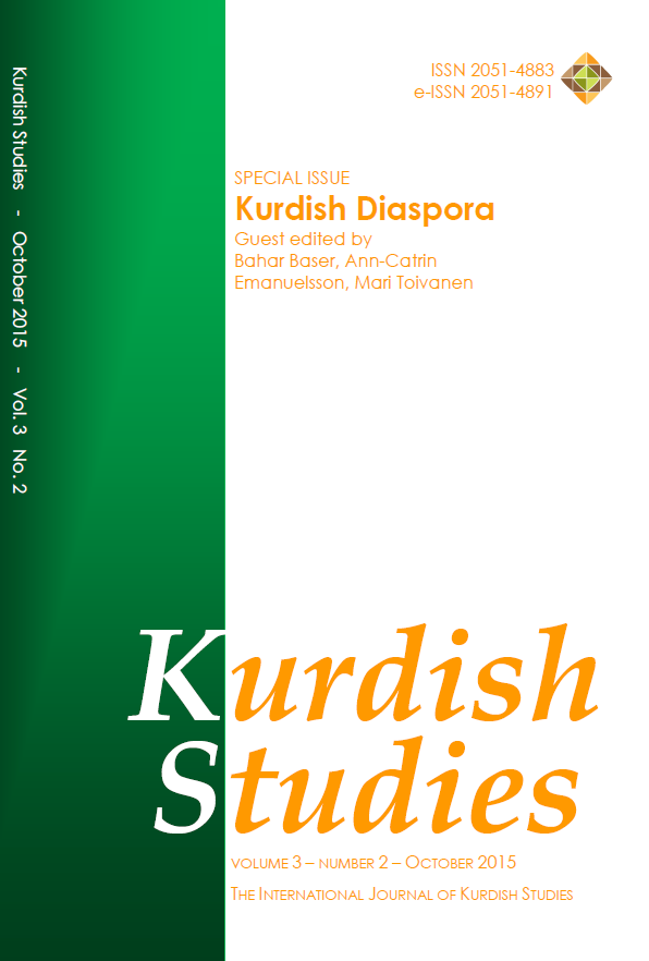 (In)visible spaces and tactics of transnational engagement: A multi-dimensional approach to the Kurdish diaspora Cover Image