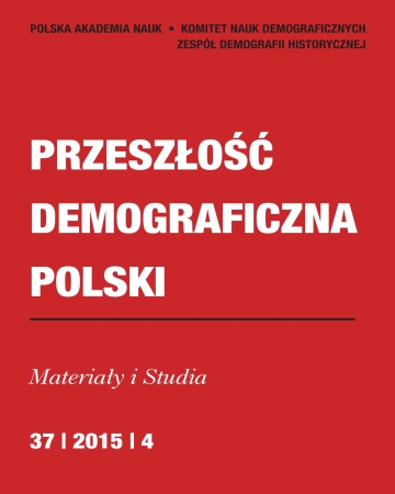 Social and Professional Mobility of the Jews and Appearance of Jewish Households in Piotrków Trybunalski in 1808–1870 Cover Image