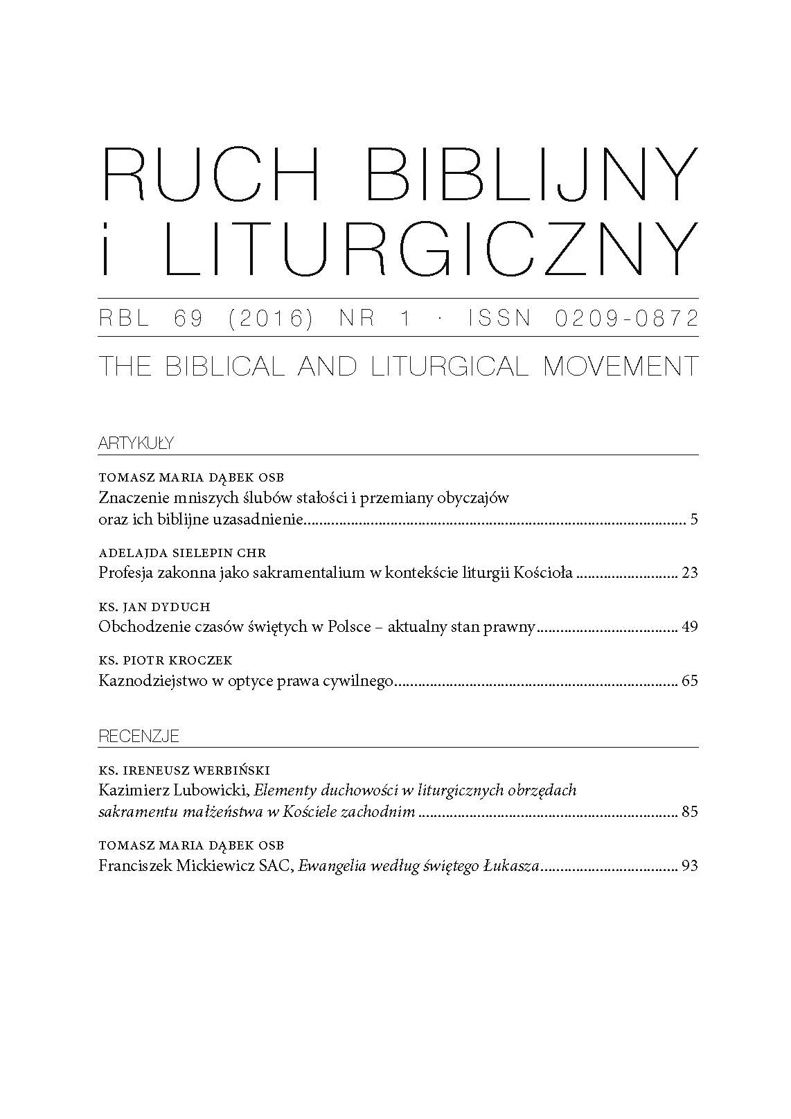 „Mysterium” w euchologii hiszpańsko‑mozarabskiej: od epistemologii liturgicznej do eklezjalnej praxis