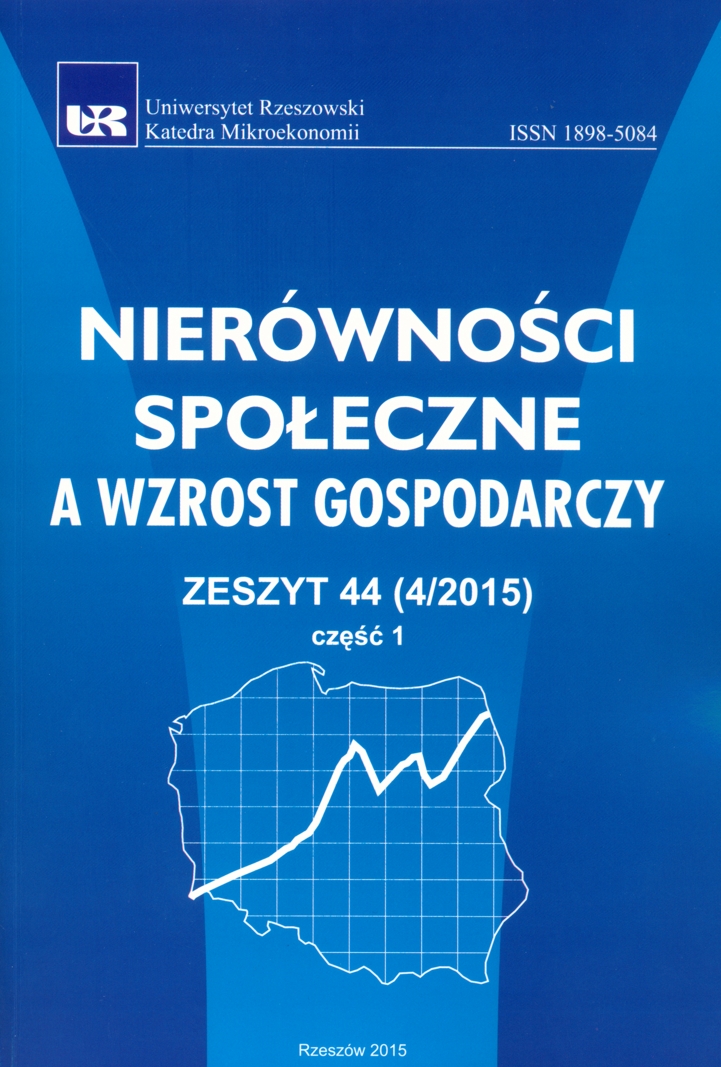 Using Websites of Districts and Counties for the Marketing of Tourism (on the Example of Podkarpacie and Lublin Provinces) Cover Image