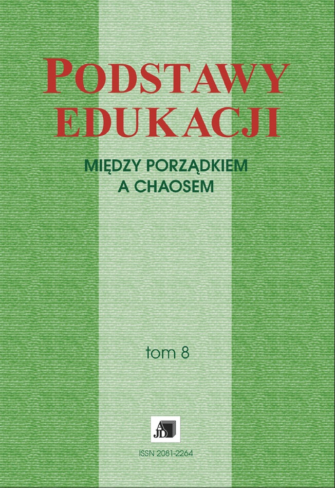 Alegoria w powieściach W. Goldinga jako perspektywa rozwoju etycznego według E. Honinga