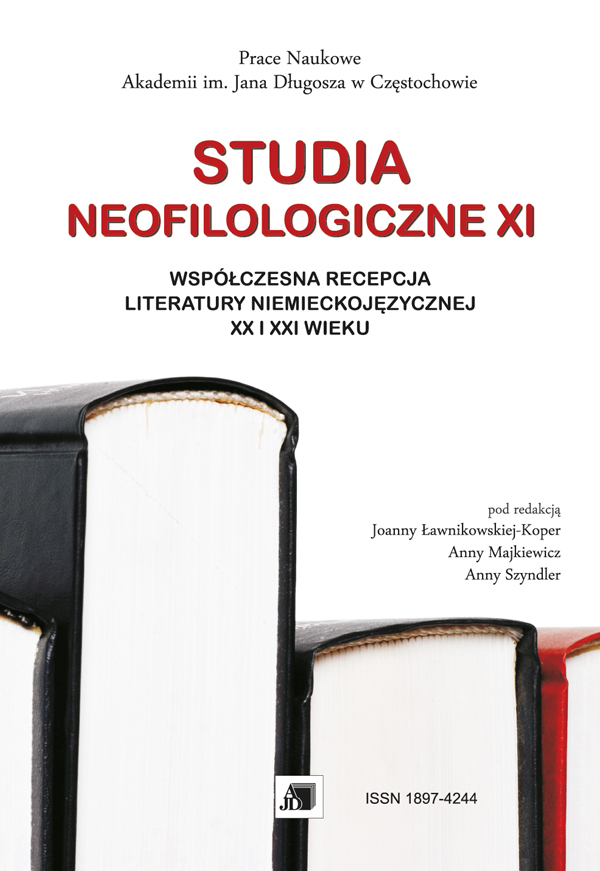 CZARNA LEGENDA FRIEDRICHA NIETZSCHEGO. PRZYCZYNEK DO POLSKIEJ RECEPCJI FILOZOFA-POETY