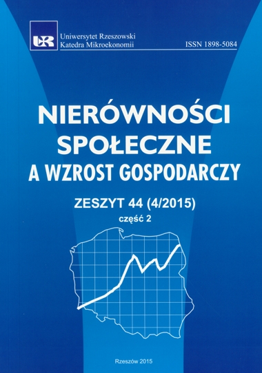 The Rate of Development of ICT in Poland and a Synthetic Evaluation of the Distance of Polandfrom European Union Countries in the Use of Information Technology Cover Image