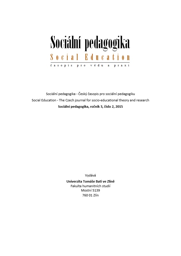 Self-efficacy of professional educators in institutional care for children and minors Cover Image