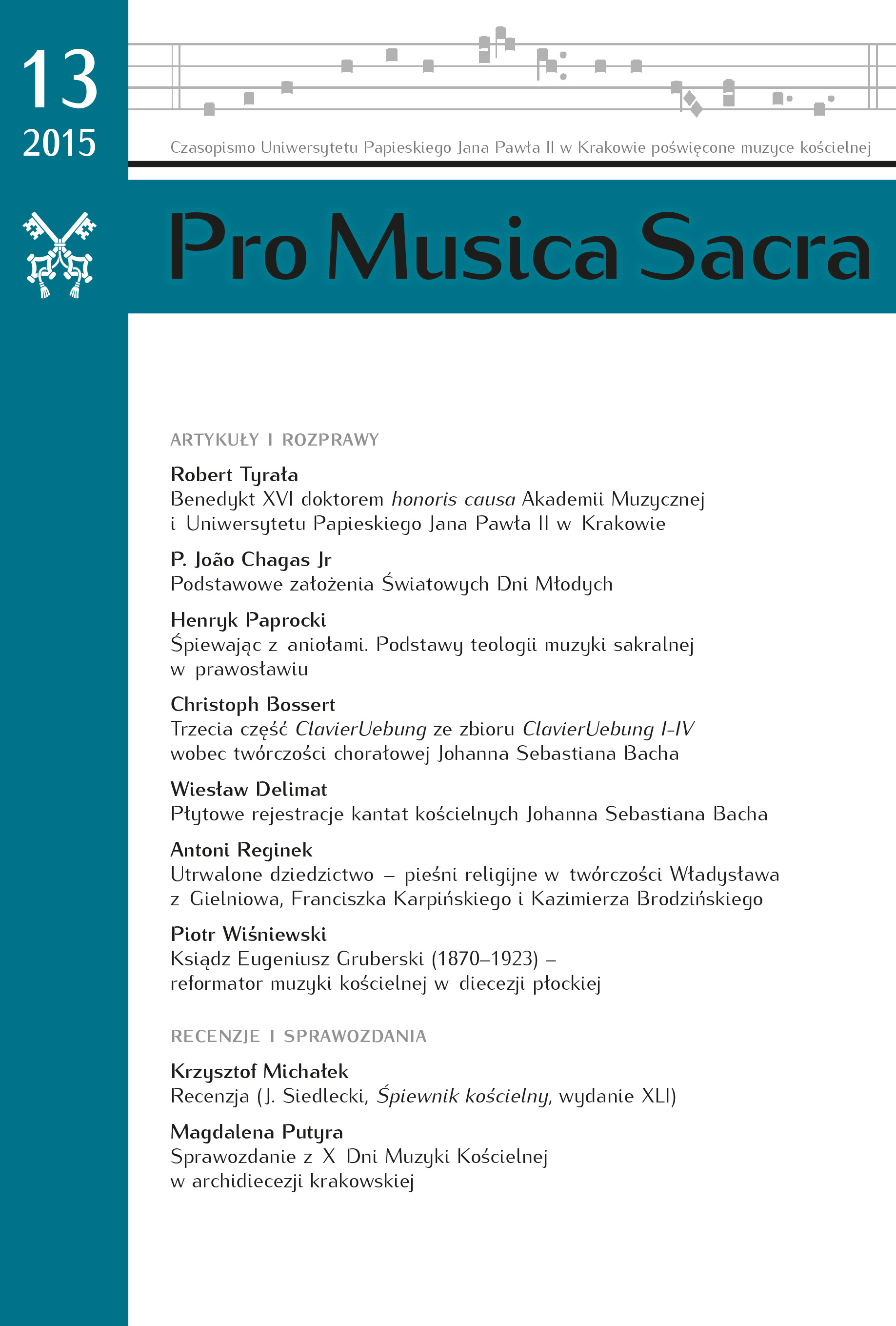 Sprawozdanie z X Dni Muzyki Kościelnej w archidiecezji krakowskiej
