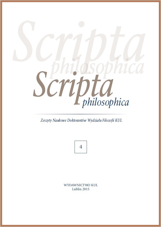 Grounds for and Specificity of Analogical Character of the Language of Metaphysics according to Mieczysław A. Krąpiec Cover Image