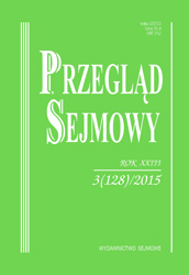 Jarosław Szymanek, Representation and parliamentary mandate Cover Image