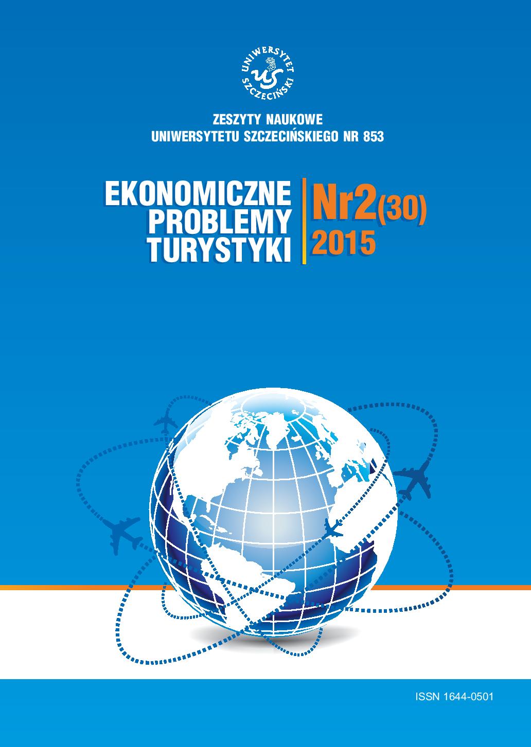 Selected Problems of Measuring Tourism Market Regulations Cover Image