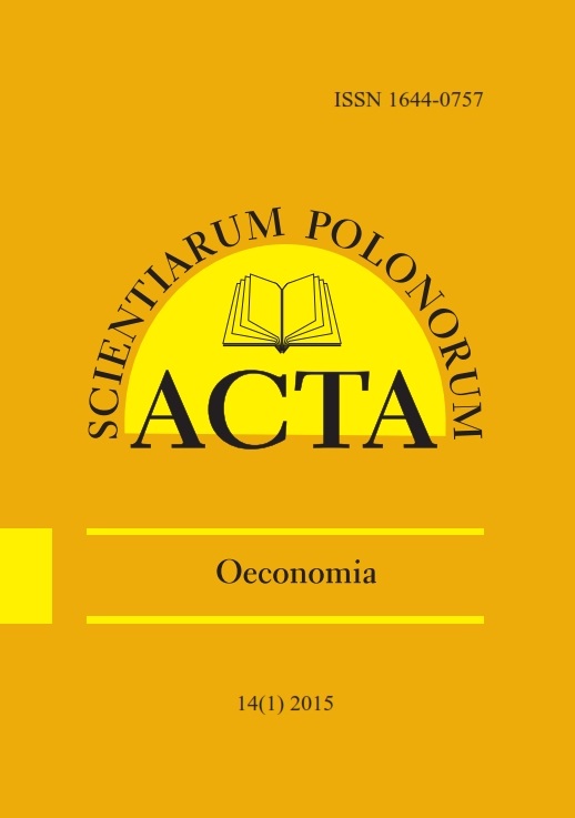 Zastosowanie Metryki Minkowskiego Do Pomiaru Zmian Koncentracji Wartości Dodanej W Sektorach Rolnictwa, Leśnictwa, Łowiectwa I Rybactwa