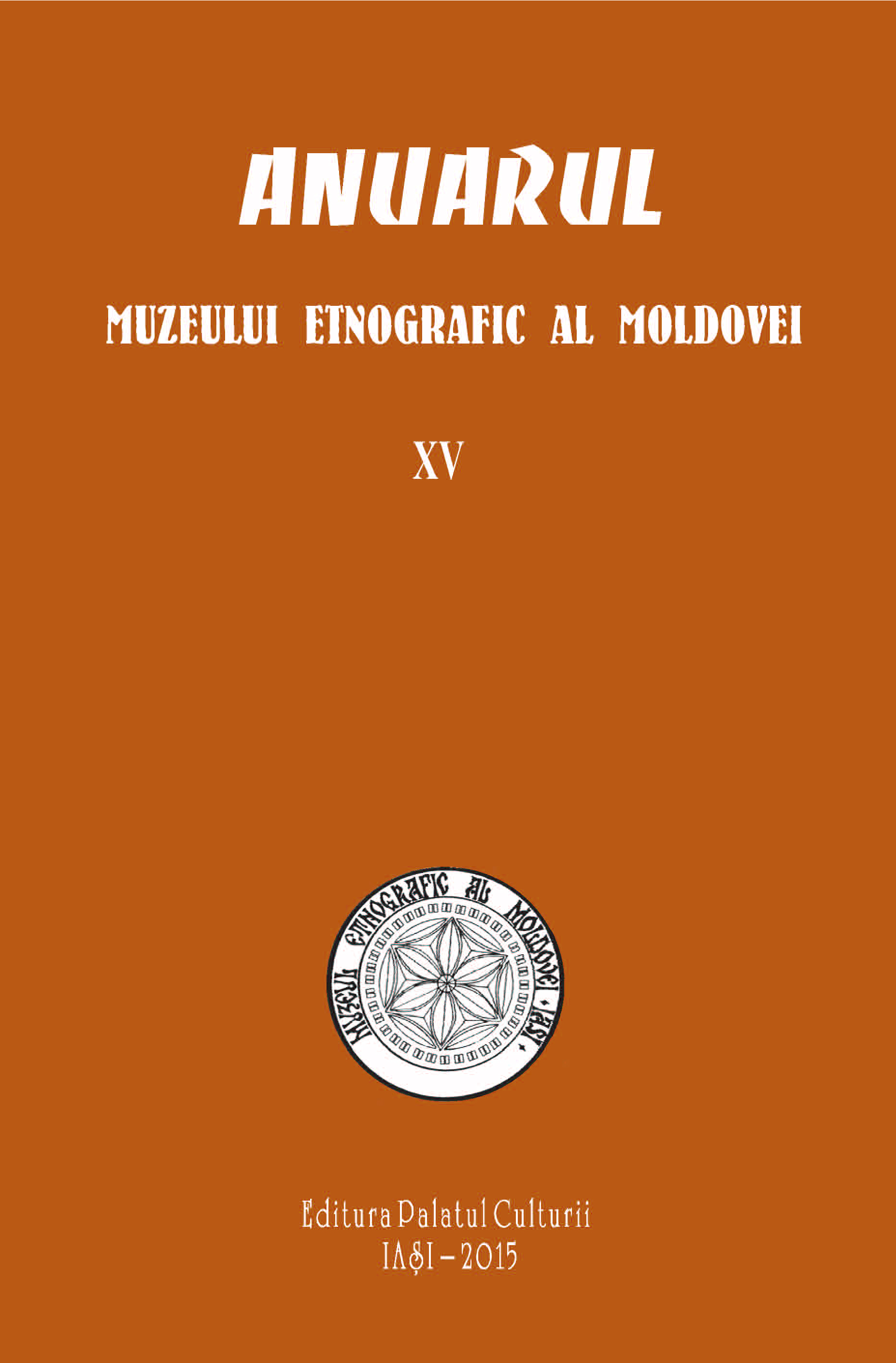 Bibliography of “The Yearly Review of the Ethnographic Museum of Moldavia”, X-XIV (2010-2014) Cover Image