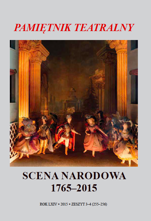 Traditions of the Polish National Stage Cover Image