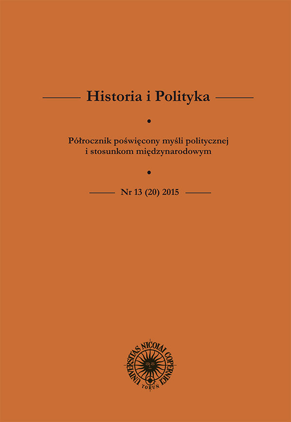 Radical Forms of Social Resistance in Poland in the Context of the 1968 Events Cover Image