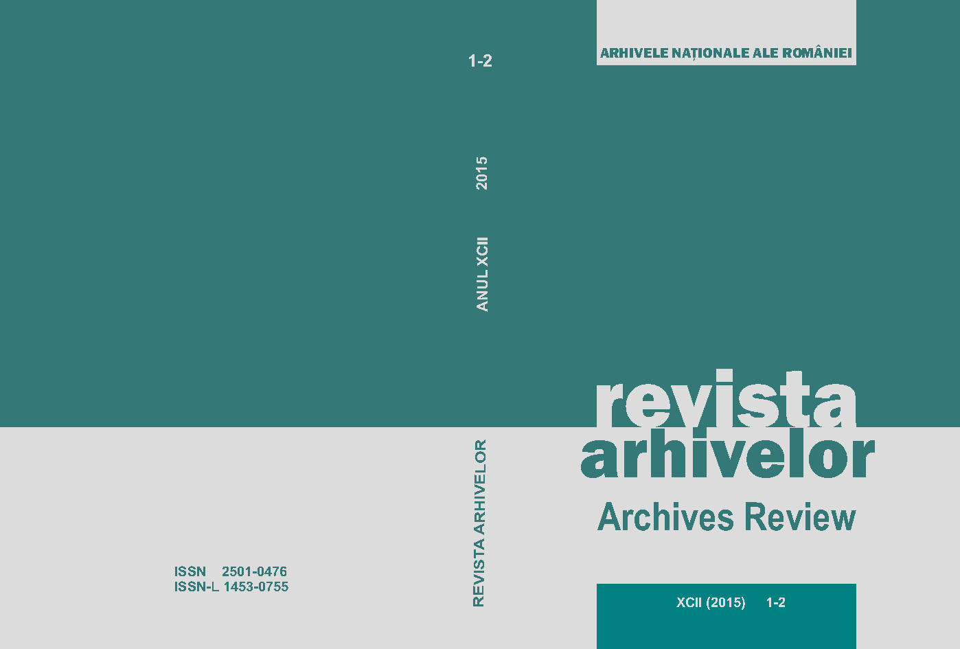 Ceterum censeo…
 The Archival Russian-Romanian Relations from 1990 to 2014 Cover Image