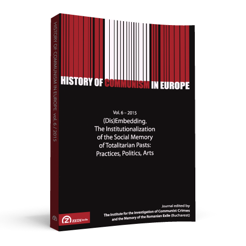 Participatory Cultures of Remembrance: The Artistic Memory of the Communist Past in Romania and Bulgaria Cover Image