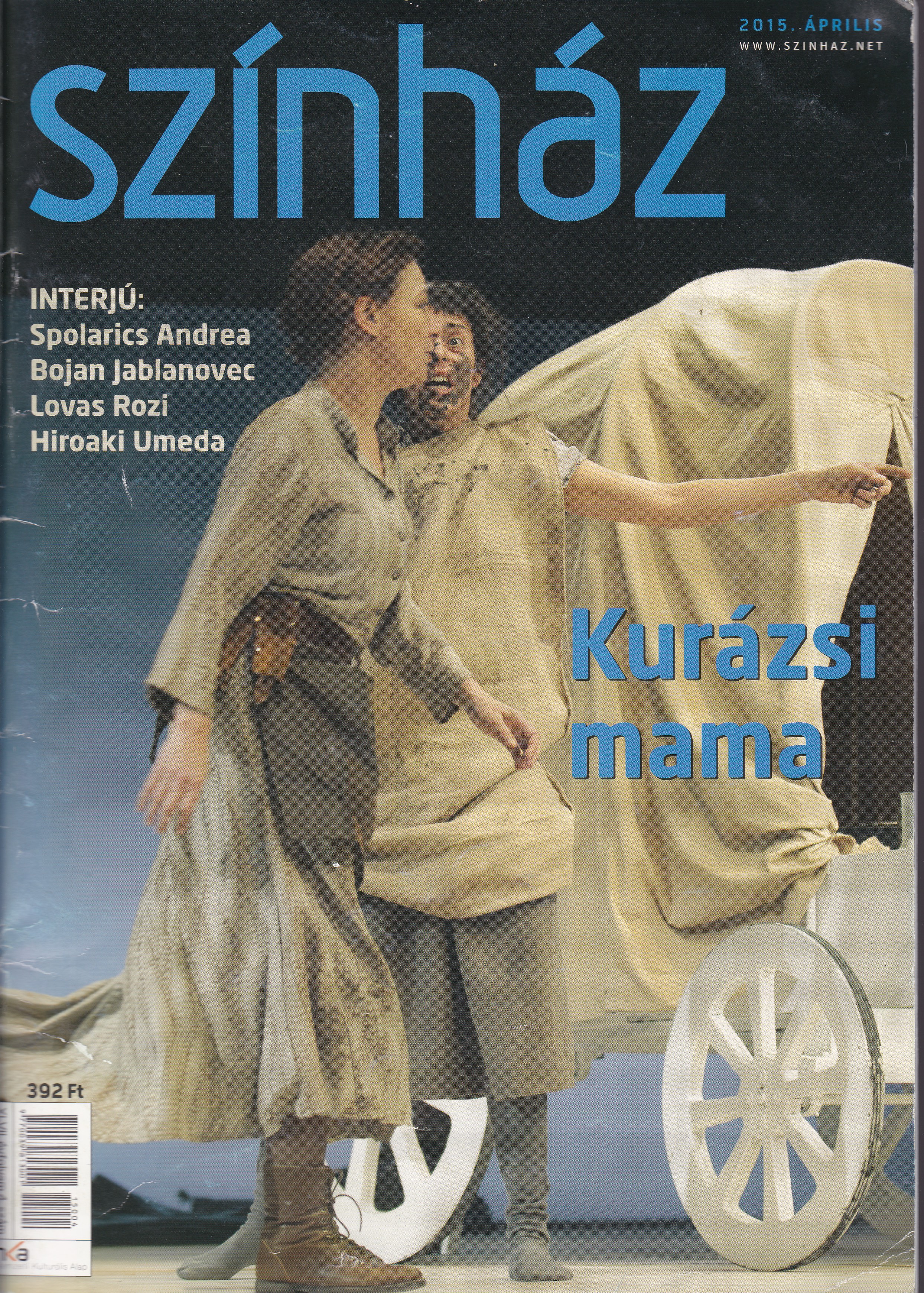 Performing the personal. New trends in Contemporary Hungarian Theatre. Cover Image