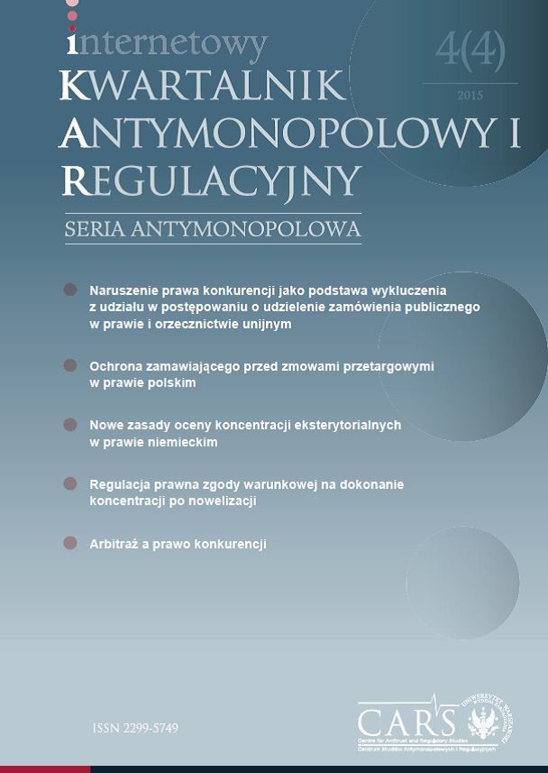 Legal framework on conditional approvals of concentrations after the recent amendment – can it meet the expectations of the entrepreneurs? Cover Image