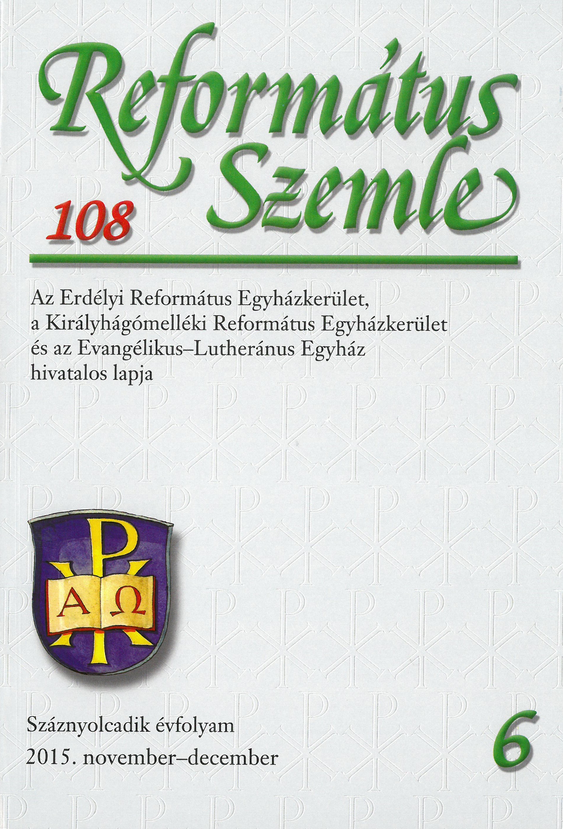 Why is the Homiletics of László Ravasz a Good Textbook? Cover Image