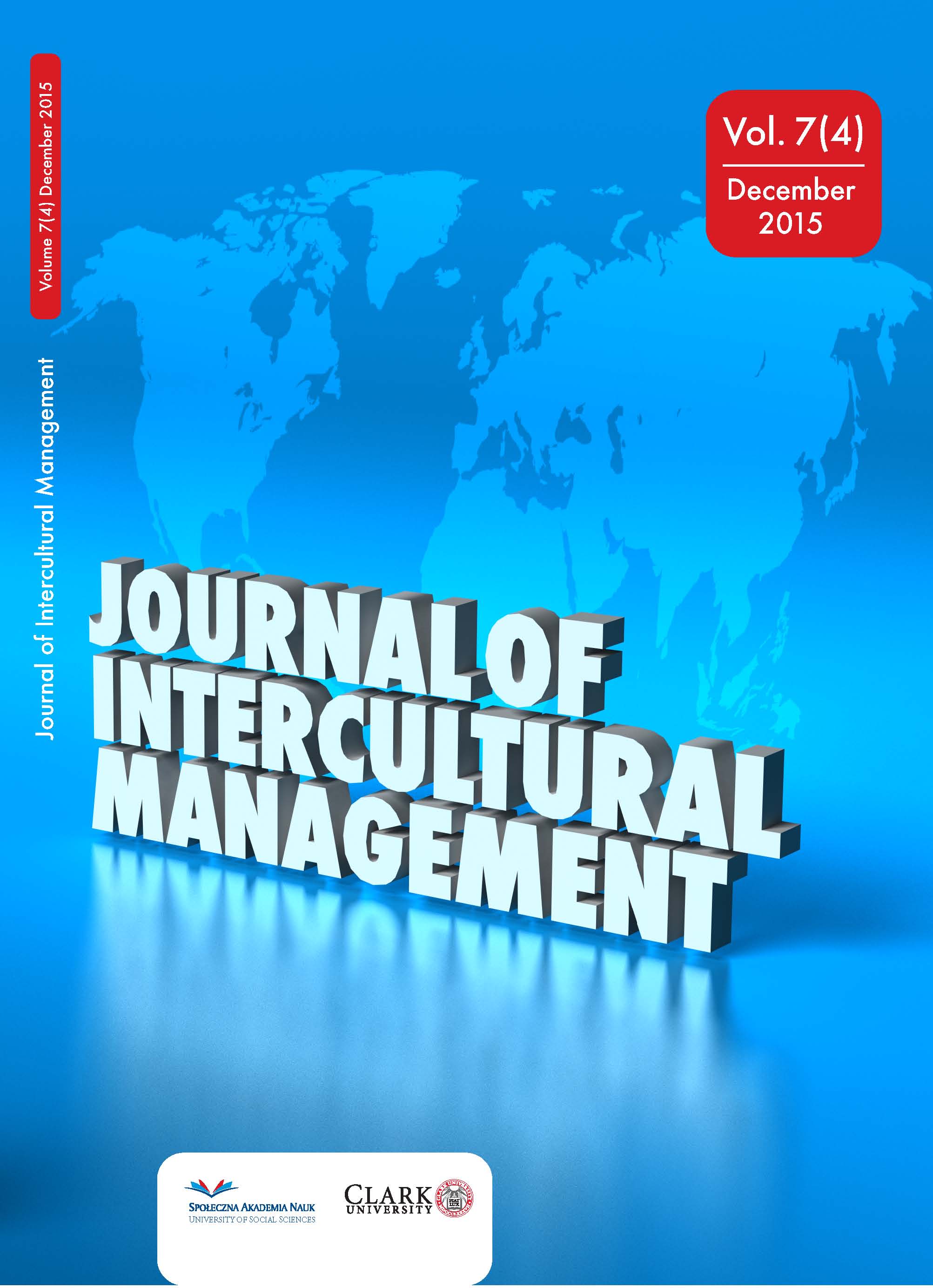The Role of National Cultures in Foreign Subsidiaries’
Practices Applied to Support Knowledge Flow within
MNCs Cover Image