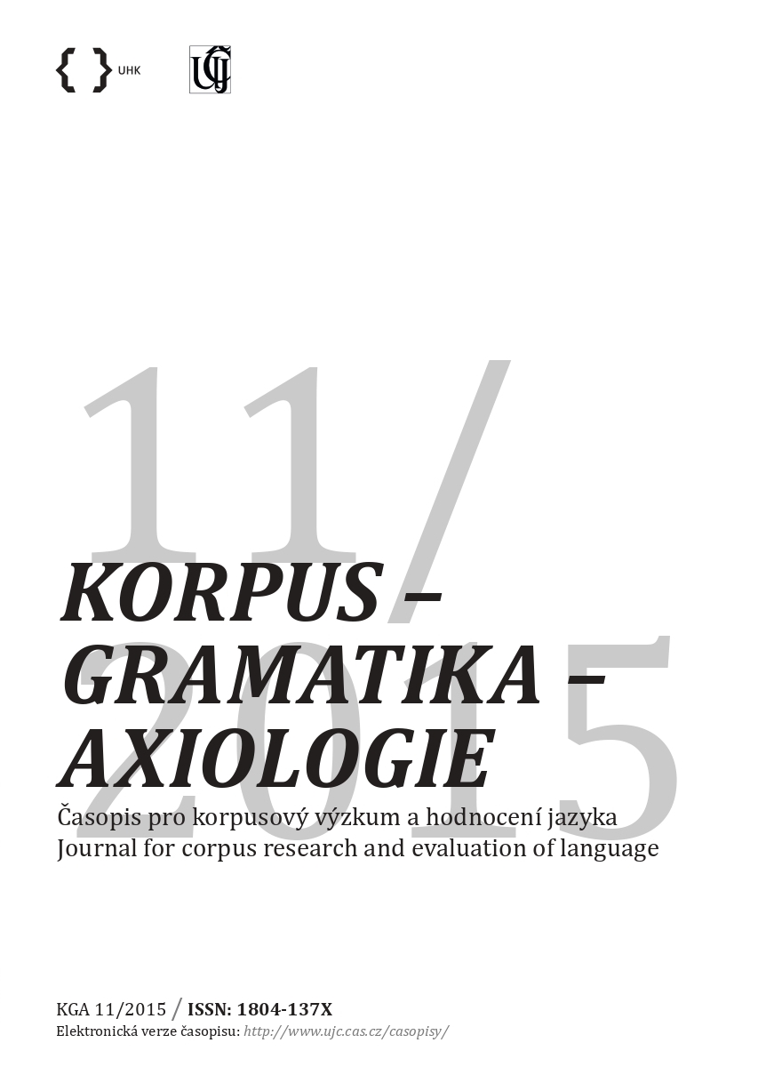 Investigating nepřizpůsobivý as a key word in critical analysis of Czech press reports on Roma Cover Image