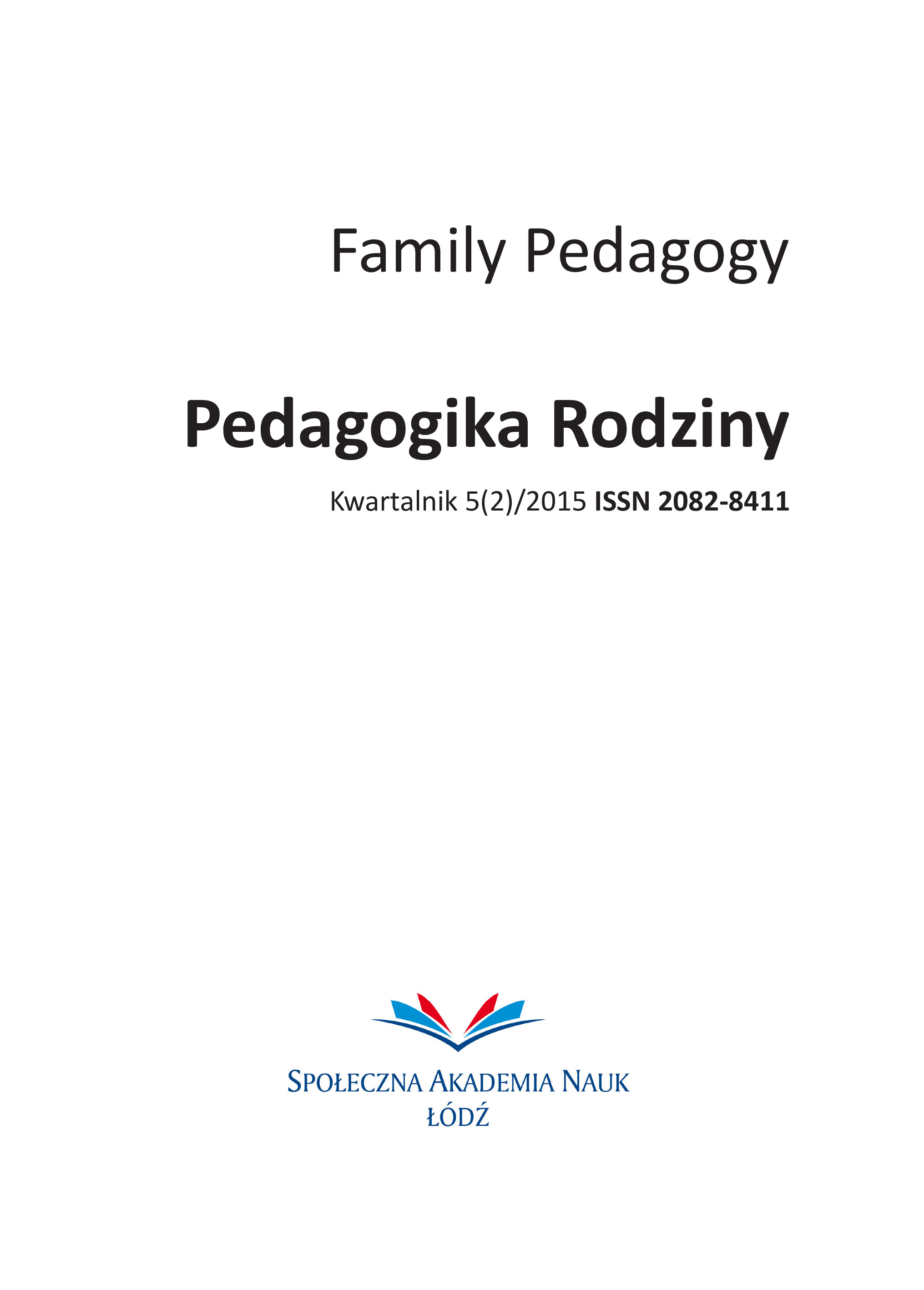 Social Determinants of Childcare in Poland in 1991–2014 Cover Image