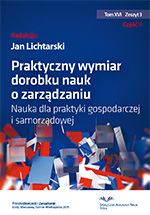 Benchmarking w doskonaleniu podstawowej jednostki samorządu terytorialnego. Korzyści i ograniczenia