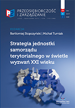 Institutional Preparation of Municipal Offices from Podkarpackie Voivodeship to Realize the Strategy in the Years 2014–2020 Cover Image