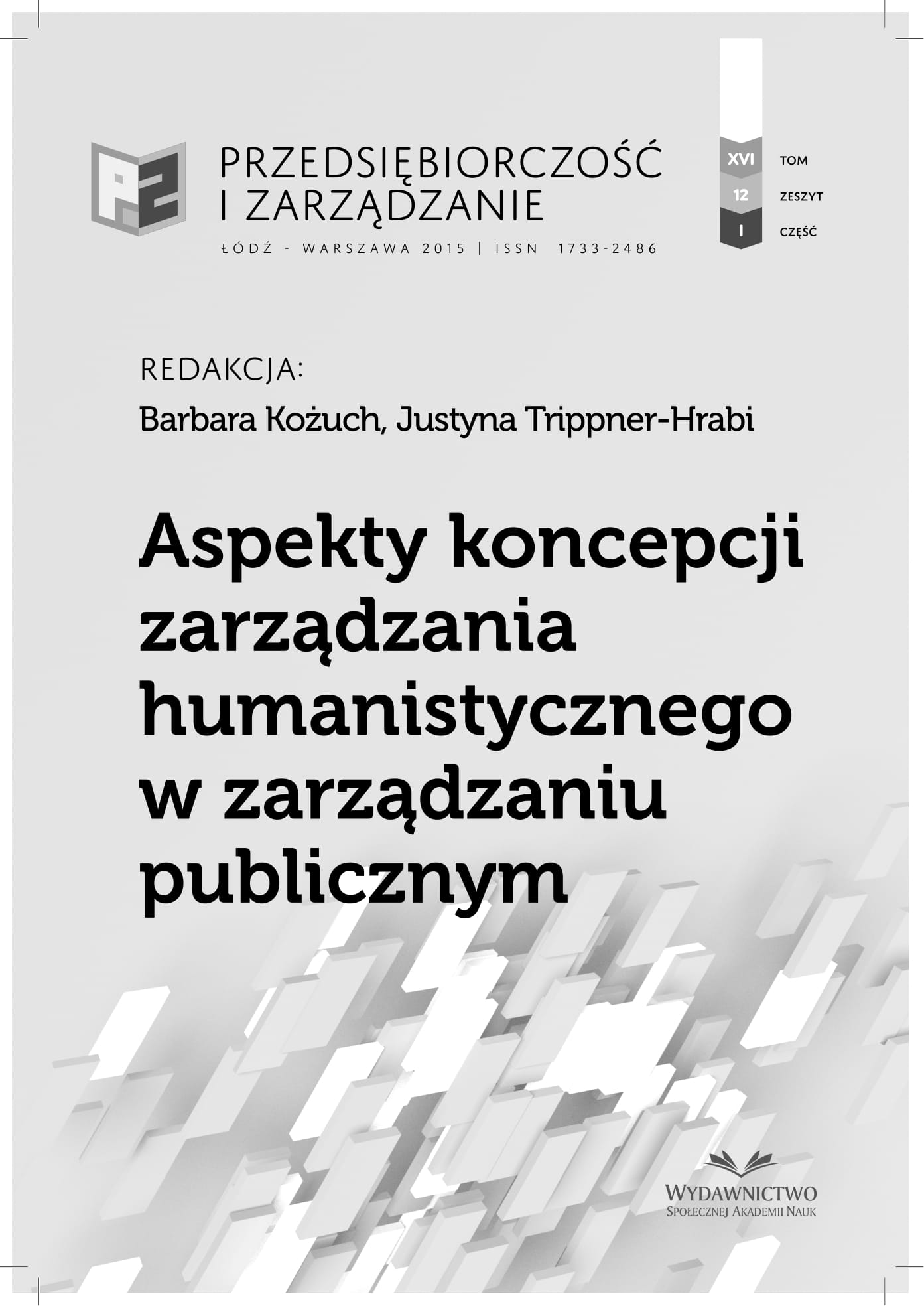 Rola Indywidualnej Społecznej Odpowiedzialności (ISR) w realizacji postulatów Zrównoważonego Rozwoju