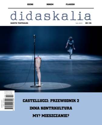 The performer (not really) creates theatre Cover Image