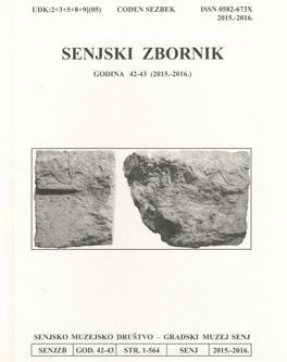 My predecessors the bishops – in Senj, Otočac, Krbava, Modruš, Vinodol and Rijeka Cover Image