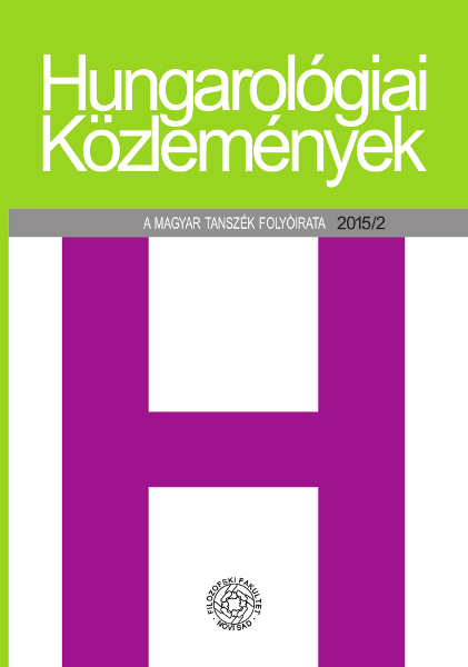 Lexical and Semantic Aspects of Code-Switching in Vojvodina Hungarian Language Cover Image