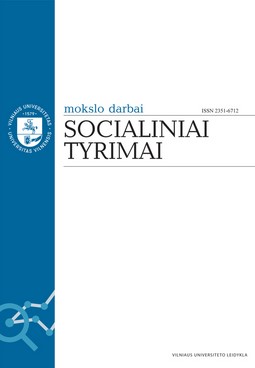 The Singleness of Increasing the Involvement of the Deaf into Decision-Making in Municipalities in the Republic of Lithuania